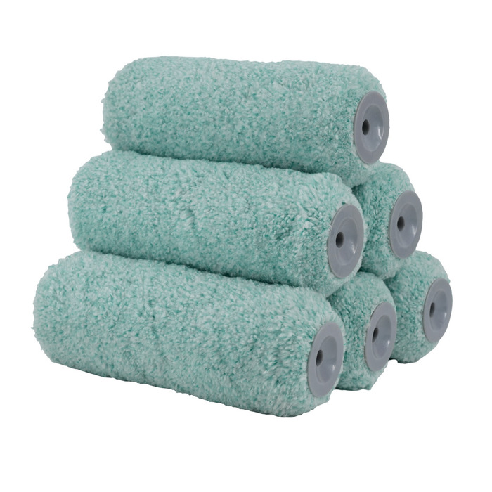 Roller Mikrofiber 18 cm 6-pack Luxi